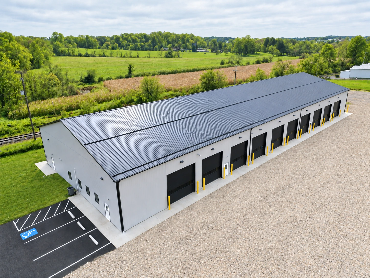 Commercial and specialty building constructed by Buck Run Builders